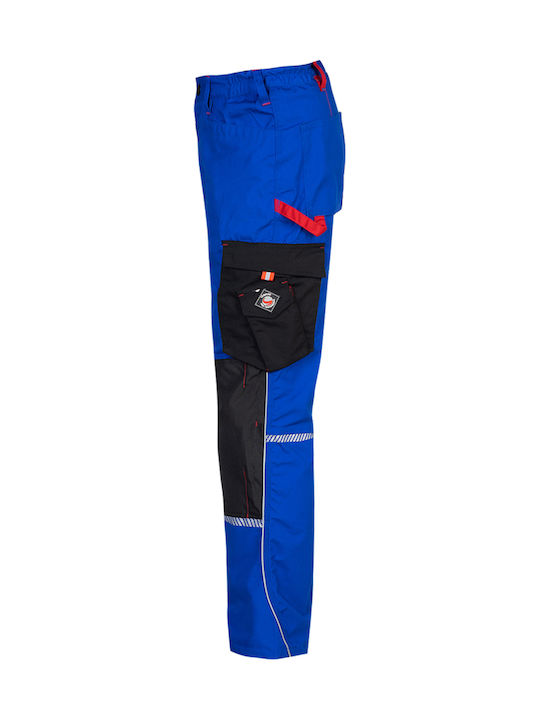 Stenso Prisma Reflective Work Trousers Blue