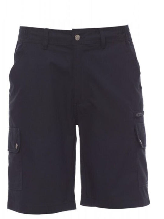 Payper Rimini Summer Work Shorts Navy Blue made of Cotton