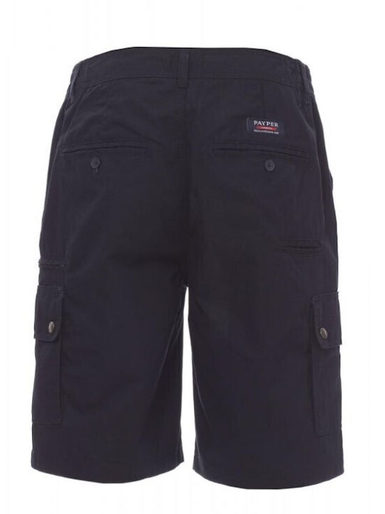 Payper Rimini Summer Work Shorts Navy Blue made of Cotton