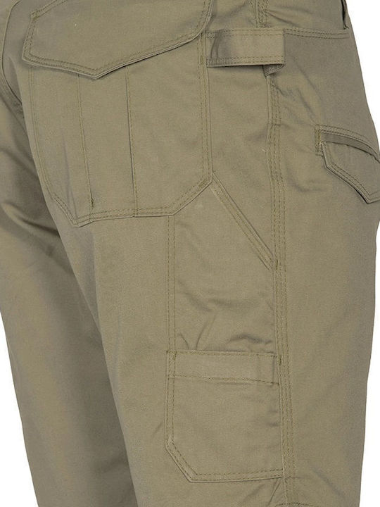 Cofra Comoros Work Shorts Khaki made of Cotton