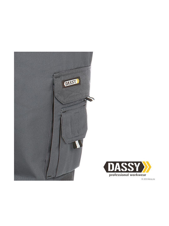Dassy Workwear Bari Cement Работен Бермуда Сива