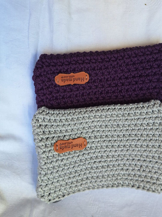 Offen Damen Geldbörse Klassisch Gray