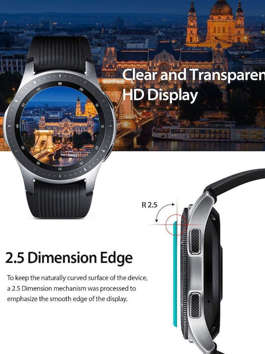 Ringke Tempered Glass for the Samsung Galaxy Watch3 (45mm) 4pcs RGK1246