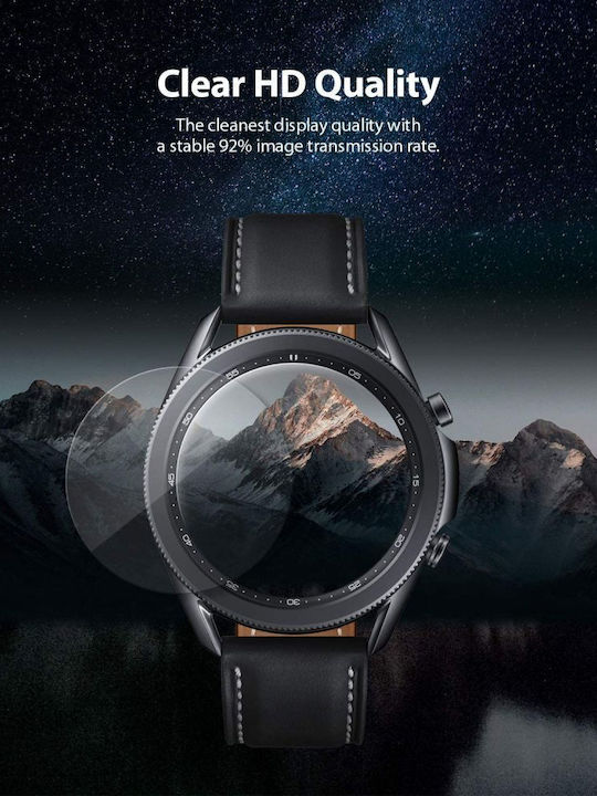 Ringke Tempered Glass for the Samsung Galaxy Watch3 (45mm) 4pcs RGK1246