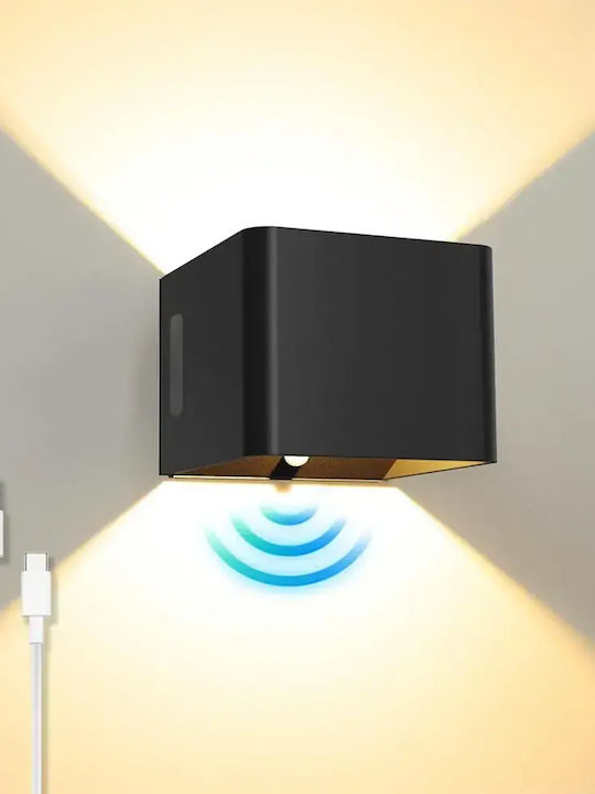 Wall Lamp Acmhnc *16040-25 16040-3 Wireless Επιτοίχιο Εξωτερικό Φωτιστικό LED 5W 3000K 10x8εκ. Wall Lamp Acmhnc *16040-25 16040-3 Wireless Επιτοίχιο Εξωτερικό Φωτιστικό LED 5W 3000K 10x8εκ.