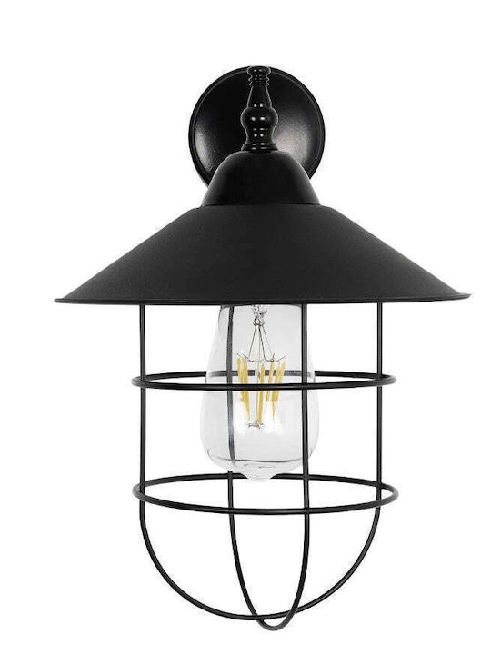 GloboStar Wall-Mounted Outdoor Lighting E27 IP20 22x25x30cm