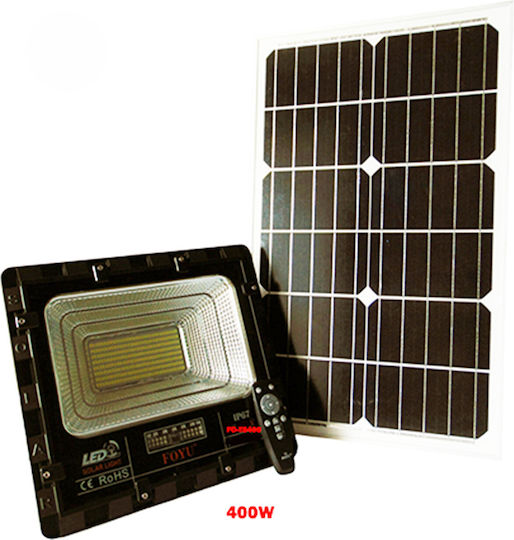 Foyu Αδιάβροχος Слънчев LED Προβολέας 400W με Τηλεχειριστήριο IP67