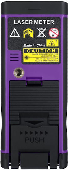 Laser Measurer Ermenrich Pro LR200 TFT Display Camera Up To 200 Meters Measuring Range Black