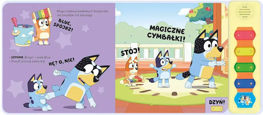 Bluey. Magiczne Cymbałki. Książeczka Z Dźwiękami