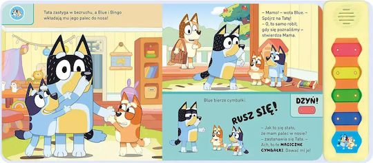 Bluey. Magiczne Cymbałki. Książeczka Z Dźwiękami