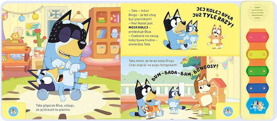 Bluey. Magiczne Cymbałki. Książeczka Z Dźwiękami