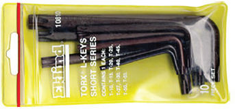 Set Tx Profile Hex Keys In Plastic Case Tx10-tx55/7 Pcs