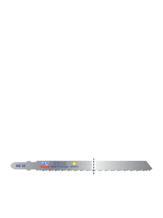 Hc 32 Hcs Cv Lama Fierăstrău Vertical T-shank De Lemn 5 Bucăți Mărime 132 X 7.8 X 1.45 Mm