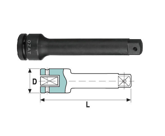 Extensie Impact 1/2'' 1/2''