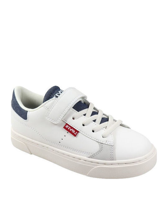 Bryson Παιδικά Sneakers με Σκρατς Λευκά