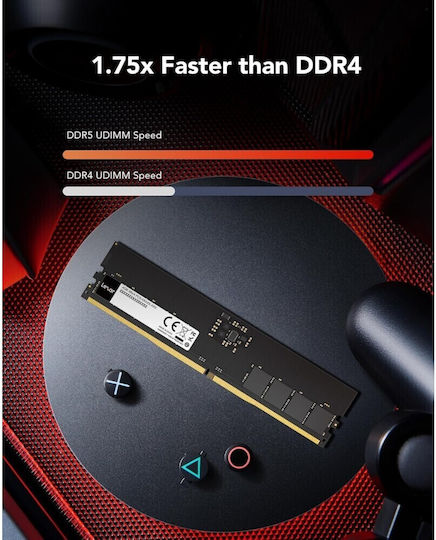 Lexar DDR5 with Module 1x32GB and Speed 5600 for Desktop