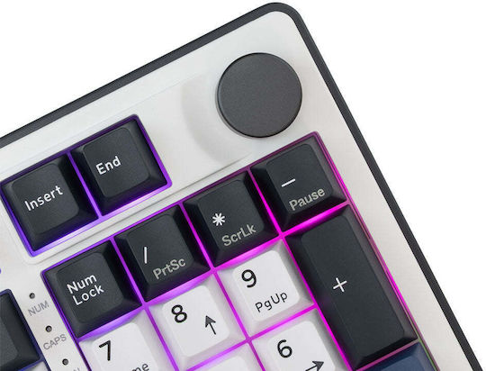 White Shark Mech Gaming Μηχανικό Πληκτρολόγιο με RGB φωτισμό (Αγγλικό US) Κόκκινο