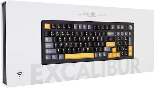 White Shark Mech Ασύρματο Gaming Μηχανικό Πληκτρολόγιο με RGB φωτισμό (Αγγλικό US)