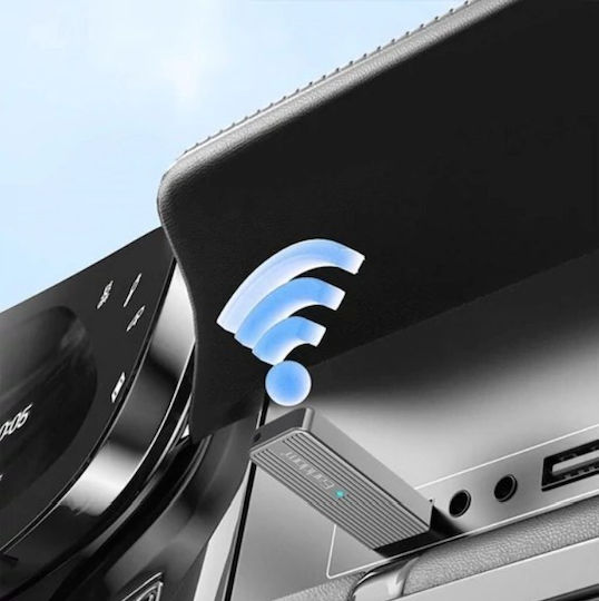 Earldom Et-br23 Bluetooth Audio Receiver 5.3 Microphone Hands-free & Aux Wireless Adapter Car & Speakers