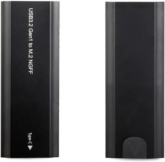 Verk Group Case for Hard Drive M.2 SATA III with Connection USB 3.1