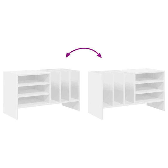 vidaXL Hi-Fi Furniture White 35x78.5x45cm