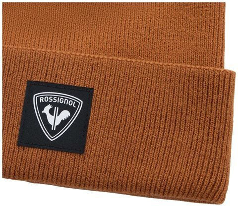 Beanie Unisex Σκούφος Πλεκτός σε Καφέ χρώμα
