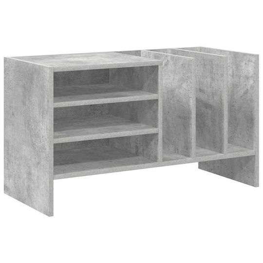 vidaXL Hi-Fi Furniture Gray 35x78.5x45cm
