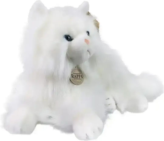 Rappa Plush Cat White Persian 30 cm Eco-friendly 251212 0 Months + 30.00 cm