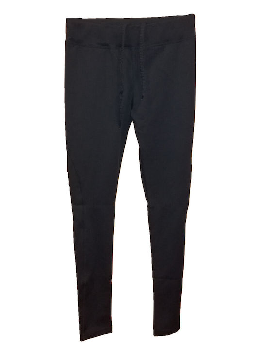 Frauen Lang Leggings Schwarz