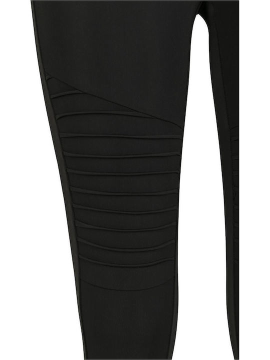 Tech Biker Women's Long Training Legging High Waisted Black