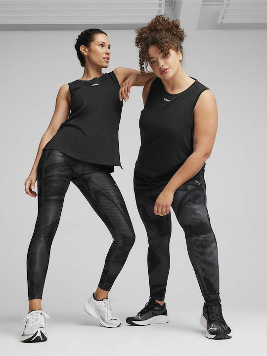PUMA Aop Running Κολάν Μαύρο