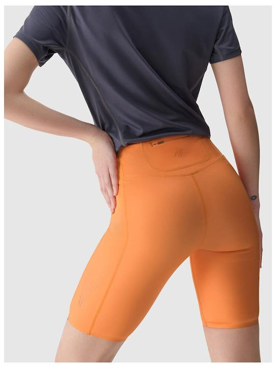 4F Functional Women's Cycling Pants Orange 4F
