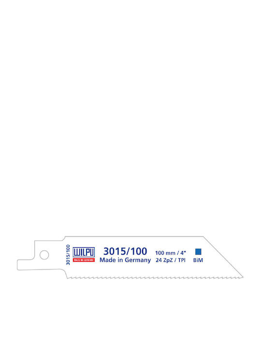 3015/100 Lamă Bi-metal Fierăstrău Pendular Metal 5 Bucăți Dim 100 X 19 X 0.9 Mm