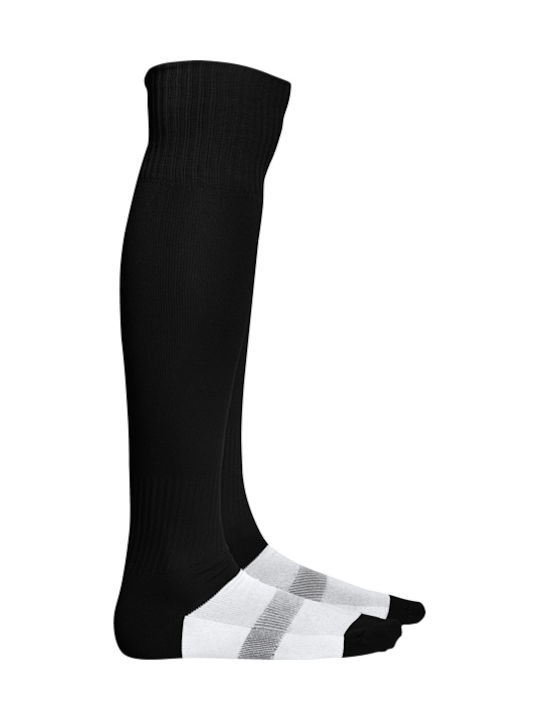 Roly CE0491 Fußballsocken Schwarz 1 Paar