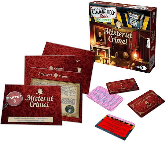 Extensie de Joc Mysterious Crime Escape Room pentru 3-5 Jucători 16+ Ani MCT-VTY-606101617028 Noris