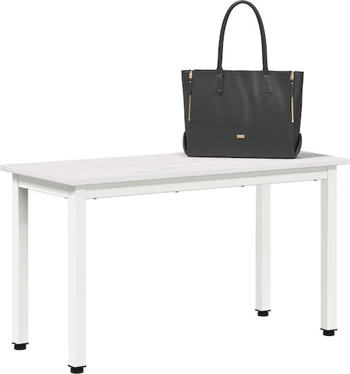 Scaune Sala de mese Lemn Alb 1buc 80x35x45buc