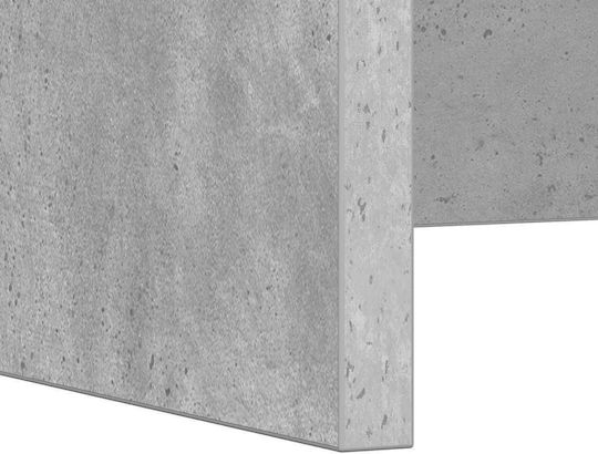Desk Wooden Gray 80x45x30cm