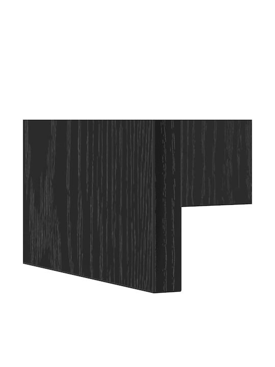 Desk Wooden Black Beech 80x45x30cm