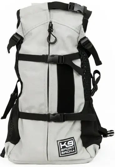 K9 Sport Sack Σακίδιο Πλάτης για Μεταφορά Σκύλου Γκρι