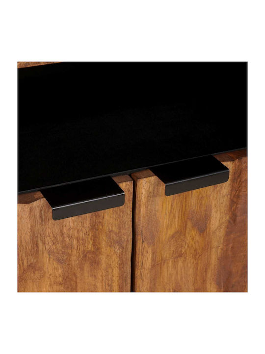 Office Storage Drawer Acacia Brown Finish L60xW33.5xH75cm