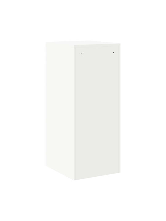 Schublade Büro mit Schloss White 44x50x106.5cm