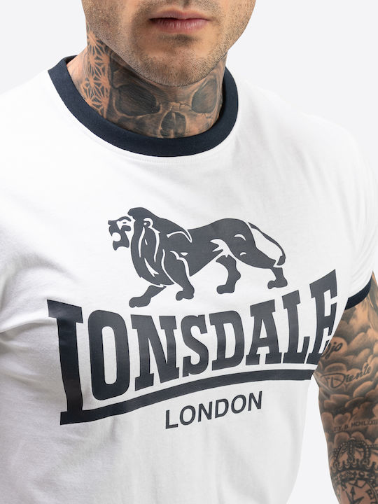 Maist T-Shirt Weiß Dunkelblau