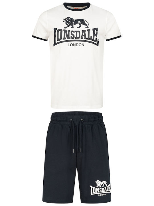 Maist T-Shirt Weiß Dunkelblau