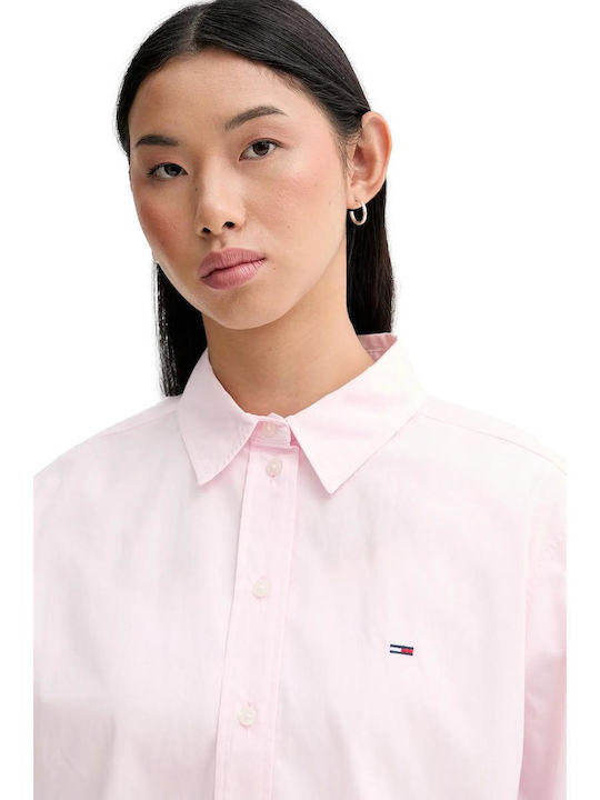 Women's Long Sleeve Shirt Pink