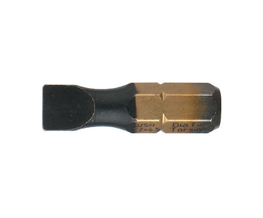 USH Hexagonal Screwdriver Bit 1/4'' Din 3126 Type C 6.3 Side Profile 1.0 X 5.5 Pieces