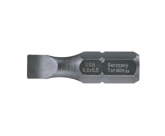 USH Sechskant-Bit 1/4'' Din 3126 Typ C 6.3 Seitenprofil 1.0 X 5.5