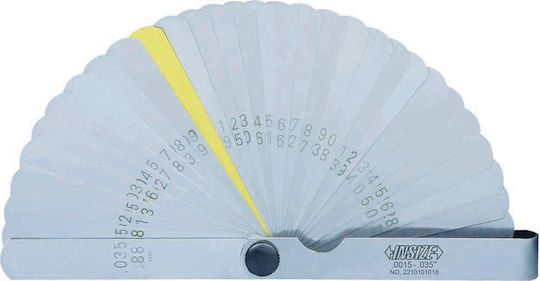 4608-31 Thickness Gauge Dim 0.0015 0.035 Inch 32 Pieces 4608-31