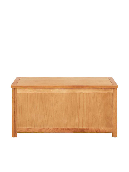 vidaXL Dekorative Truhe Hölzernes Beige 90x45x45cm