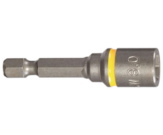 Biți Cu Cap Hexagonal Impact Tubular 50 Mm 1/4'' E 6.7 Magnet Dim 11 L 50