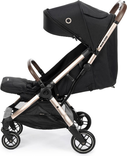 Maxi-Cosi Eva 3 Baby Stroller Suitable for Newborn Black Champagne 8.2kg